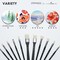 ARTIFY Oil Paint Brush Set - 11 Pieces | Professional Artist Paint Brush Set for Oil Painting | Natural Hog Bristle Brushes with an Additional Nylon Brush, Perfect for Oil, Acylic and Gouache